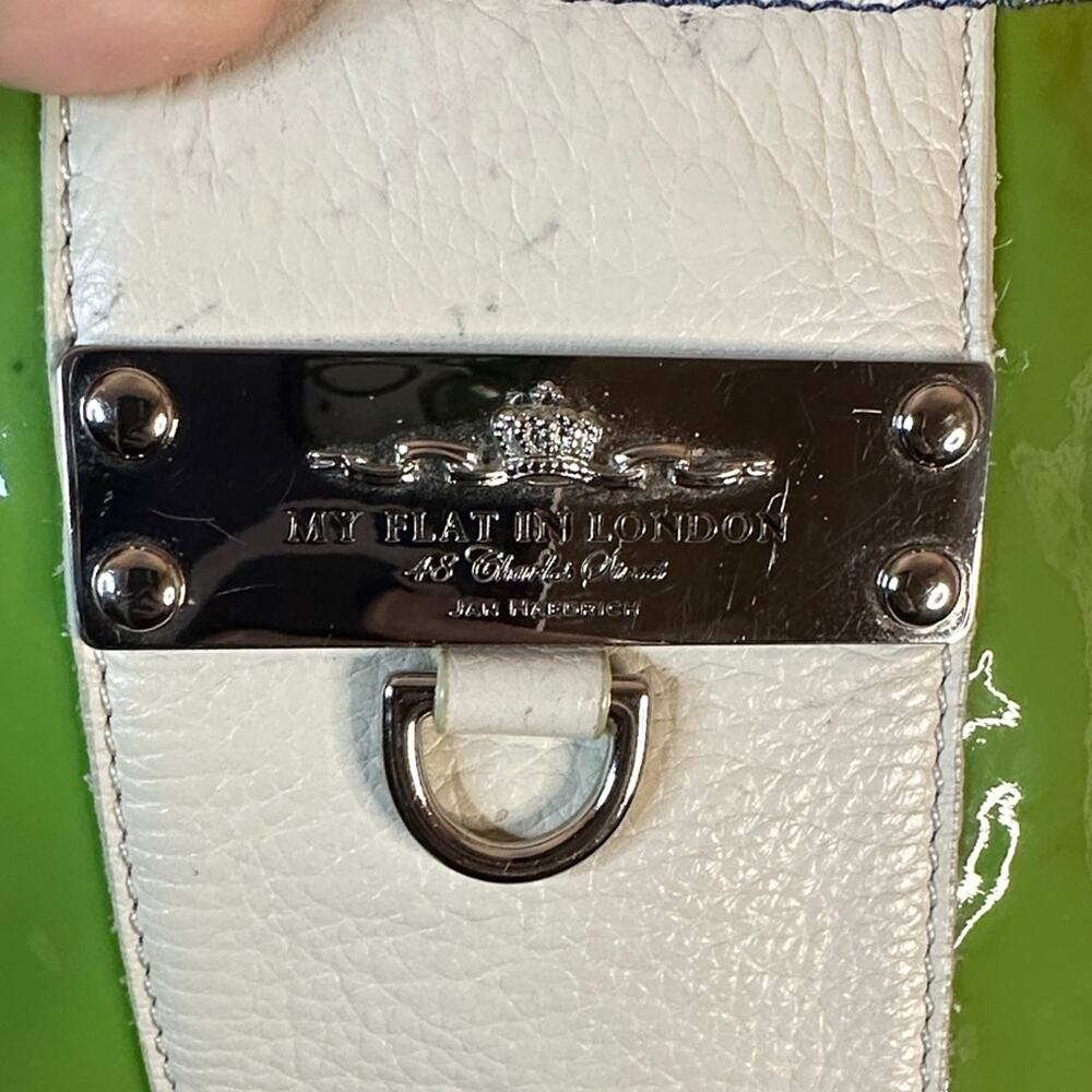 My Flat in London Blue and Green Shoulder Bag Messanger bag - Picture 2 of 10